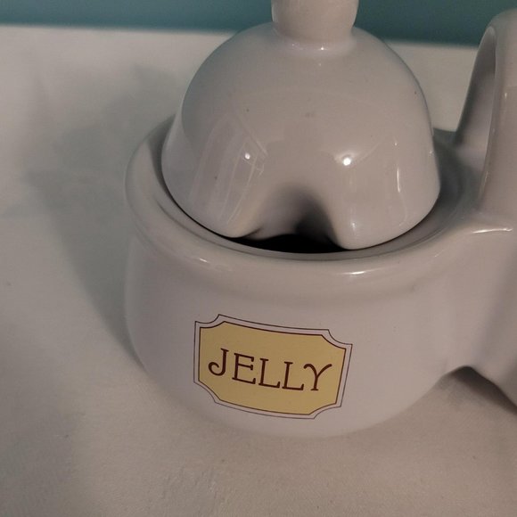 Glass Jelly Condiment Container - Picture 4 of 5